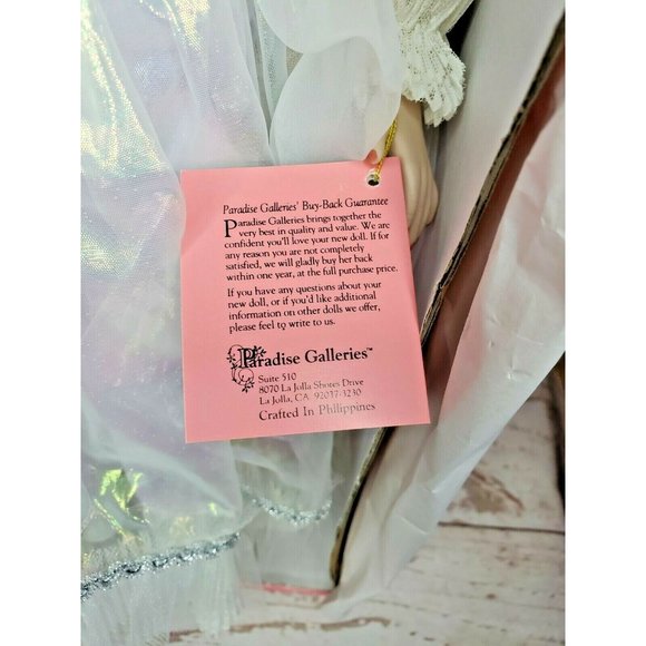 Vintage Paradise Galleries Treasury Collection Porcelain Sleeping Beauty Doll - Picture 7 of 12